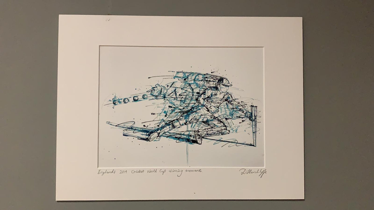 'World Cup Moment' Limited Edition Artwork Print