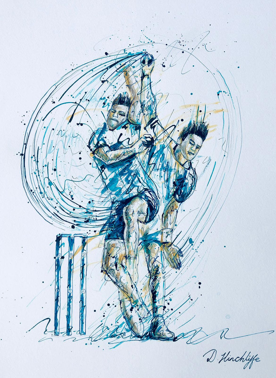 James Anderson Limited Edition Artwork Print